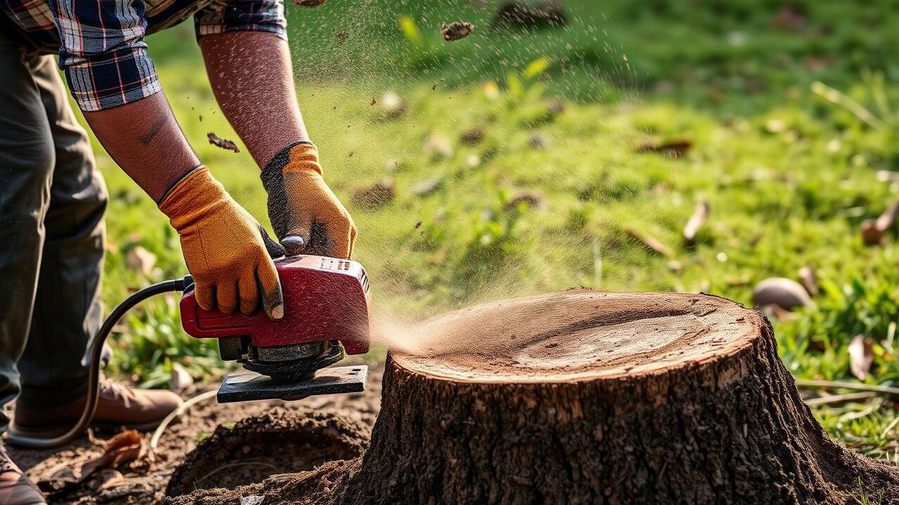 How many hours does it take to grind a stump?