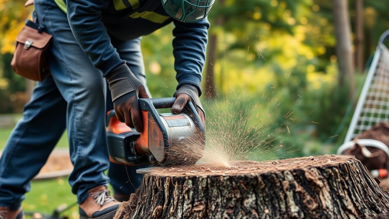 How to calculate stump grinding cost?